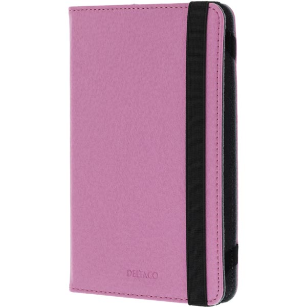 Deltaco 7" Universal Tablet Stand Case, Pink